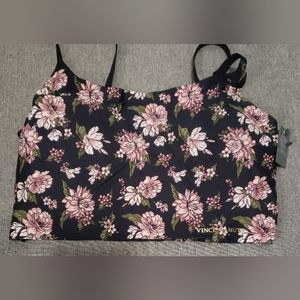 Vince Camuto Smooth Microfiber Wirefree Lounge Bra Longline